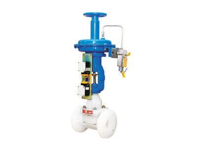 Actuated Thermoplastic Diaphragm Valve