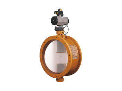 Damper Gear Pneumatically Actuated