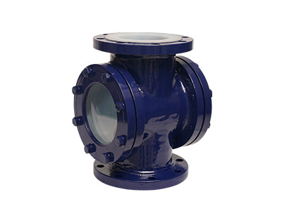 Lined Sight Glass Valve