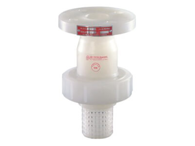 Thermoplastic Foot Valve