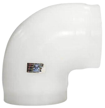 Curva termoplastica a 90 gradi in PVDF