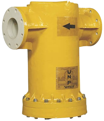 Filtro a T con cestello di grandi dimensioni