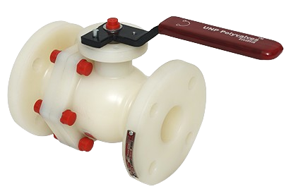 Thermoplastic Ball Valve Flanged End