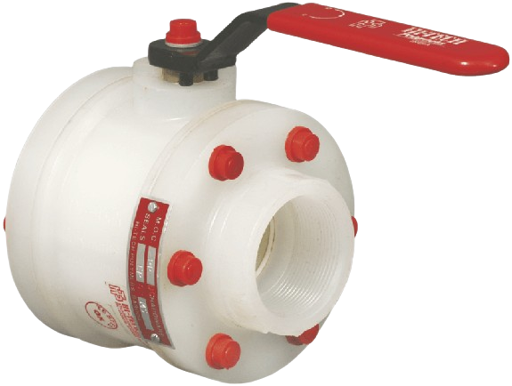 Thermoplastic Ball Valve Threaded End