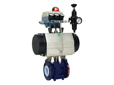 Valvola di controllo a maschio rivestita