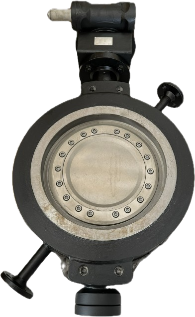 Triple offset butterfly valve with jacket by Audco Italiana
